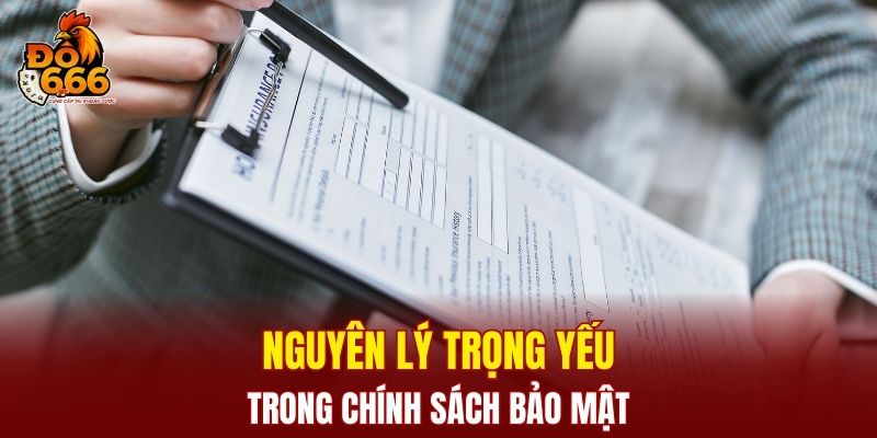 Nguyên lý trọng yếu trong chính sách bảo mật