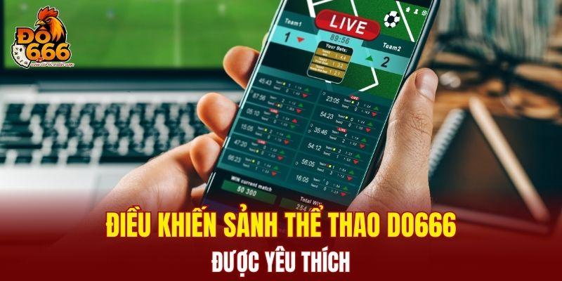 Điều khiến sảnh thể thao DO666 được yêu thích